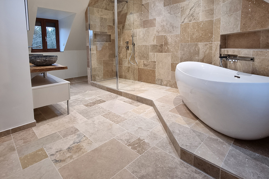 ssalle de bain après