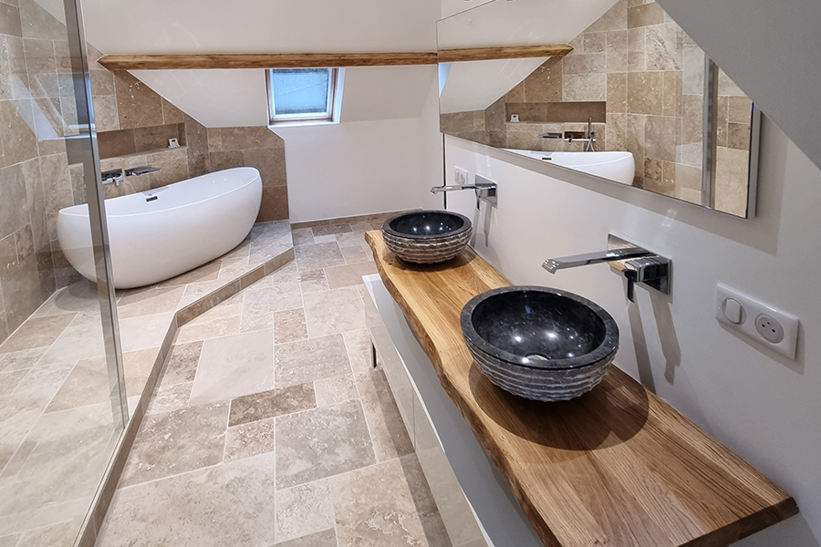 salle de bain pendant